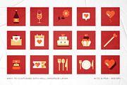 Valentine’s Day Illustration Set, an Object Graphic by The Good Store (Thumbnail 3 of 8)