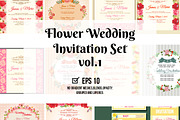 Floral Wedding Design Template, a Templates & Theme by Propylparaben (Thumbnail 1 of 10)