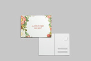 Minimalist A6 Postcard Mockup, a Card Template by Rendemporium (Thumbnail 2 of 7)