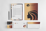 LUXURY Branding Identity, a Stationery Template by Graphic Origin (Thumbnail 3 of 17)