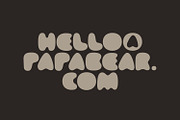 Papa Bear, a Font by Here  FF (Thumbnail 6 of 15)