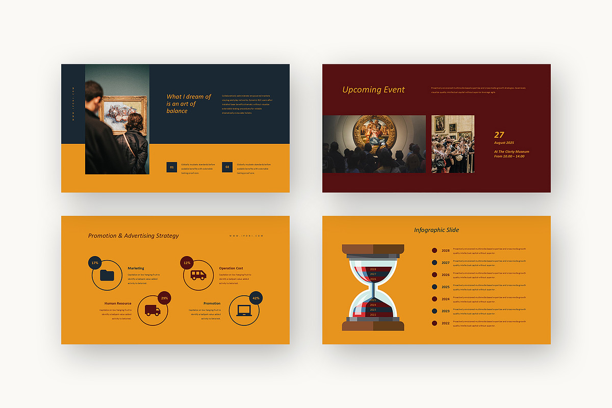Iponi : Visual Arts Keynote, a Presentation Template by Punkl Camp (Photo 15 of 16)