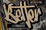Nutty Noisses - Graffiti typeface, a Font by Gassstype (Thumbnail 2 of 10)
