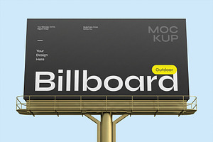 Advertising City Billboard Mockup, an Advertising Mockup by PixelWink