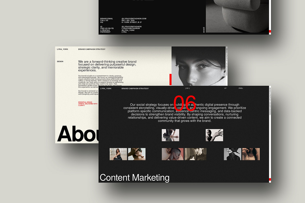 Lyra Brand Strategy Presentation, a Presentation Template by Studio Artisan (Photo 2 of 8)