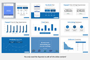 Facebook Report Keynote Template, a Presentation Template by SlideBunny (Thumbnail 8 of 11)