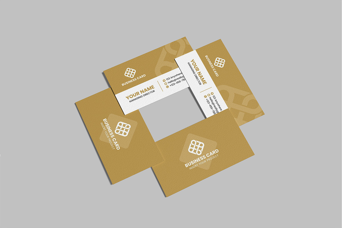 Realistic Business Card Mockup preview 8