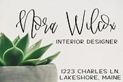 Monte Rosa, a Script Font by Affinity Grove (Thumbnail 17 of 18)