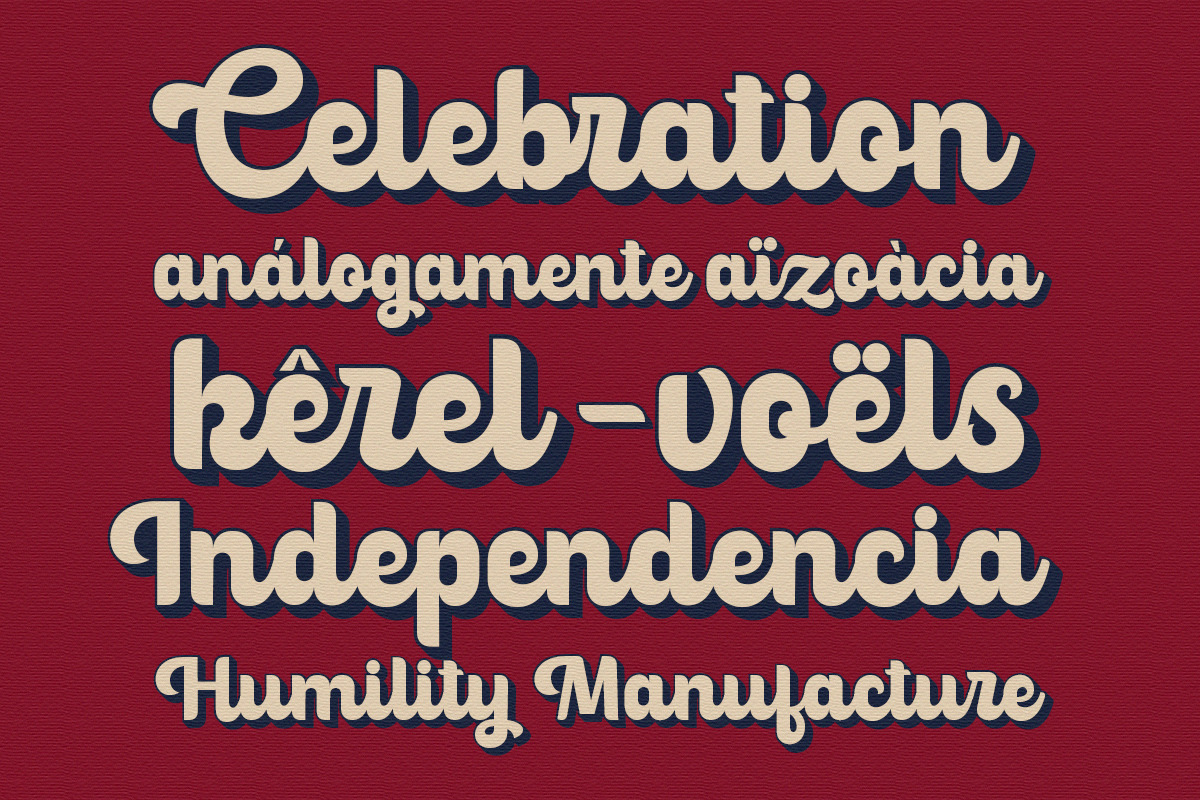 Certain - Bold Script, a Script Font by Letter Fresh (Photo 5 of 12)