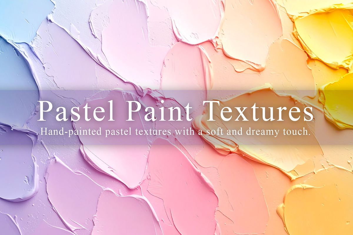 16 Pastel Paint Textures, a Texture Graphic by NOMO DESIGN (Photo 1 of 17)