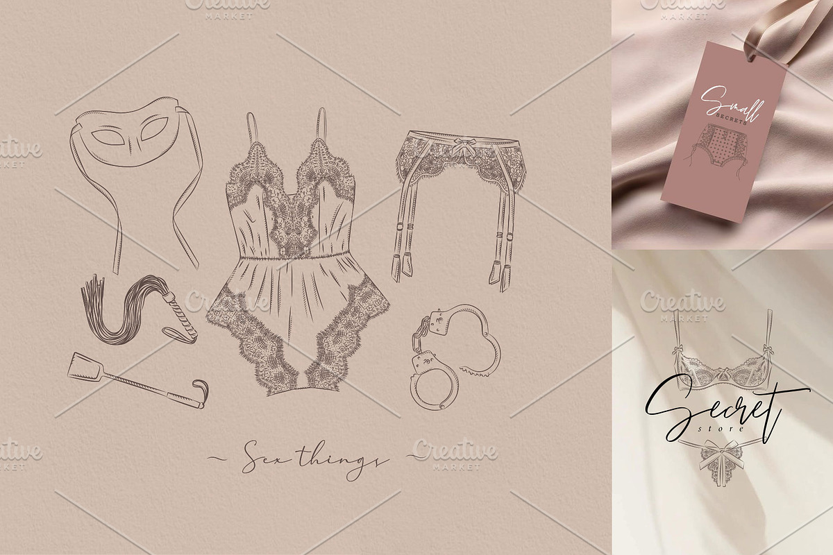 Lingerie And Toys, an Illustration by Anna (Photo 6 of 6)