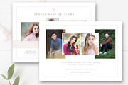 Senior Mini Session Marketing Board, a Flyer Template by By Stephanie Design (Thumbnail 2 of 4)