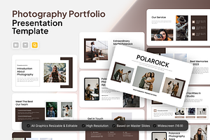 Photography Portfolio Google Slide, a Presentation Template by Annora Studio