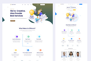 Unpro - Creative Agency Figma Templa