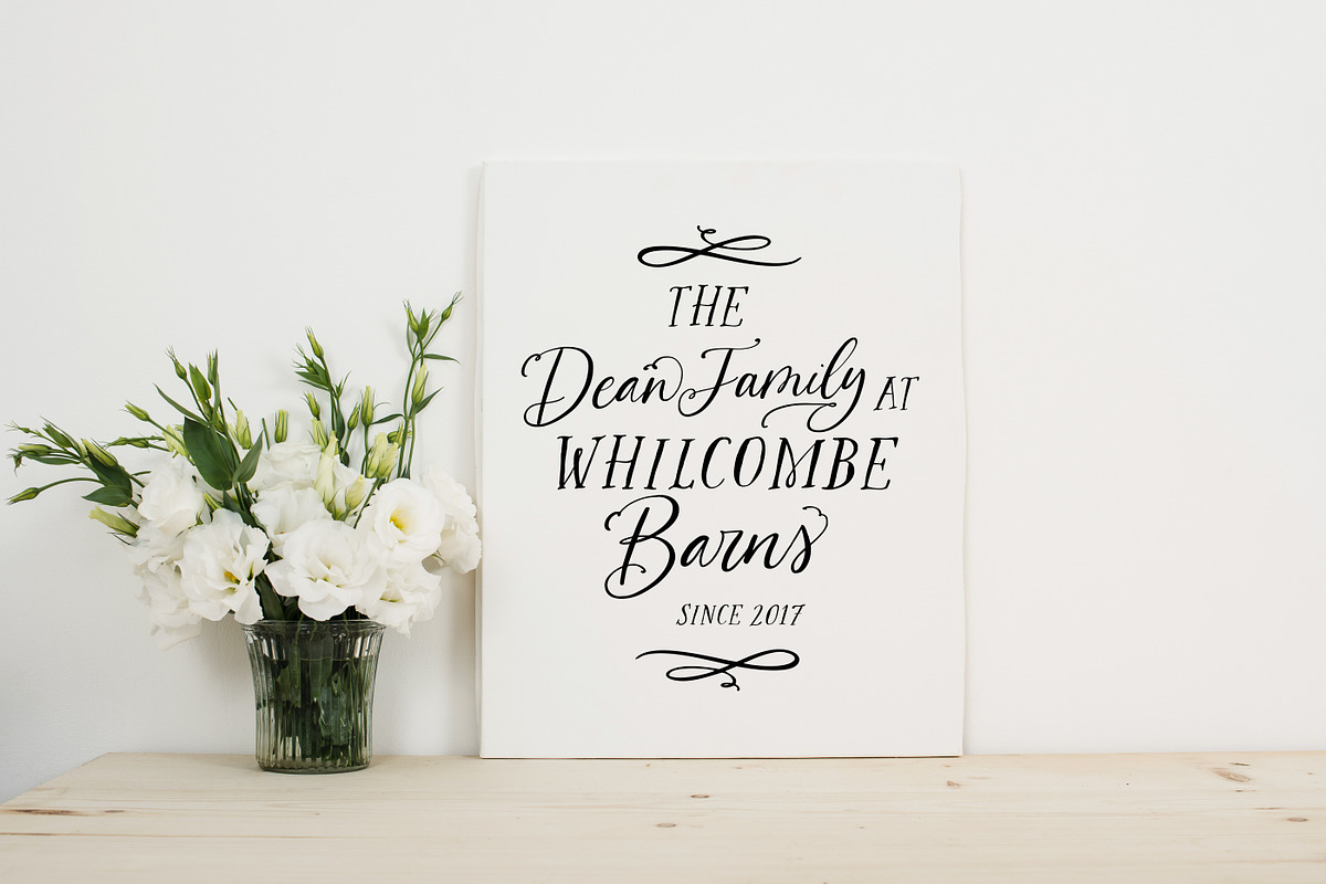 The Blooming Lovely Font Duo, a Script Font by Nicky Laatz (Photo 14 of 28)