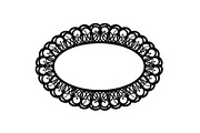 Vintage Lace Oval Frame Bundle, an Illustration by yasushie (Thumbnail 29 of 30)