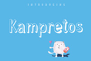 Kampretos | 3D Style Pen Drawing, a Font by Royaltype (Thumbnail 1 of 7)