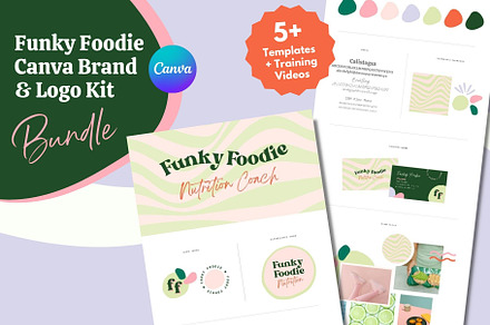Bold logo design, Canva Branding Kit, a Branding & Logo Template by Kurly Creative