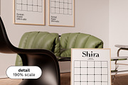 Art Mockup Set SHIRA, a Household Mockup by Bonumo (Thumbnail 8 of 13)