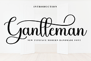Gantleman, a Script Font by InermediaSTUDIO (Thumbnail 1 of 8)