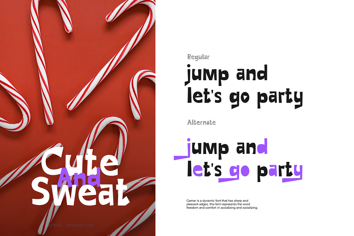 Camar Font, a Sans Serif Font by Phoenix Dungeon (Photo 7 of 9)