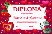 Happy Valentine day diploma, an Illustration by Buch&Bee (Thumbnail 3 of 3)