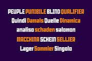 Dasmo - Bold Display Font, a Sans Serif Font by lelevien (Thumbnail 4 of 4)