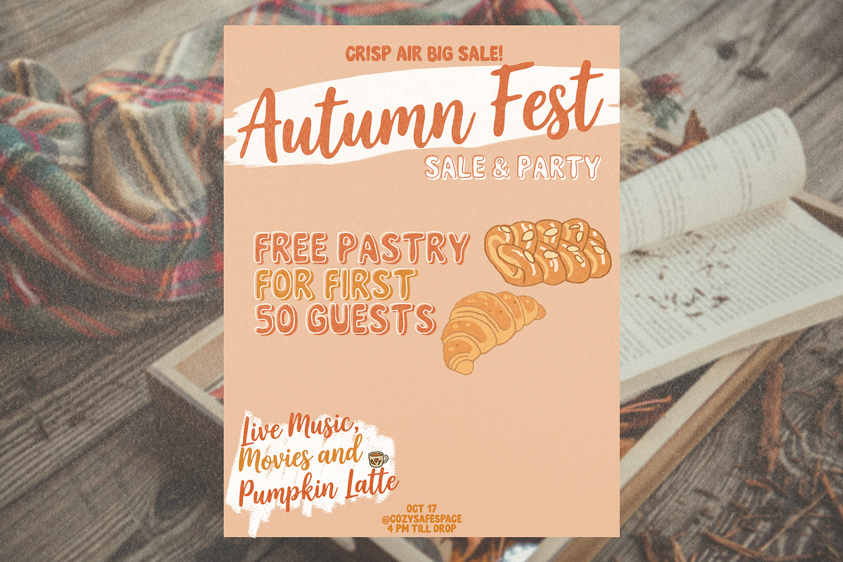Spiced Autumn Playfull Dual Font, a Handwritten Font by deadlock studio (Photo 3 of 10)