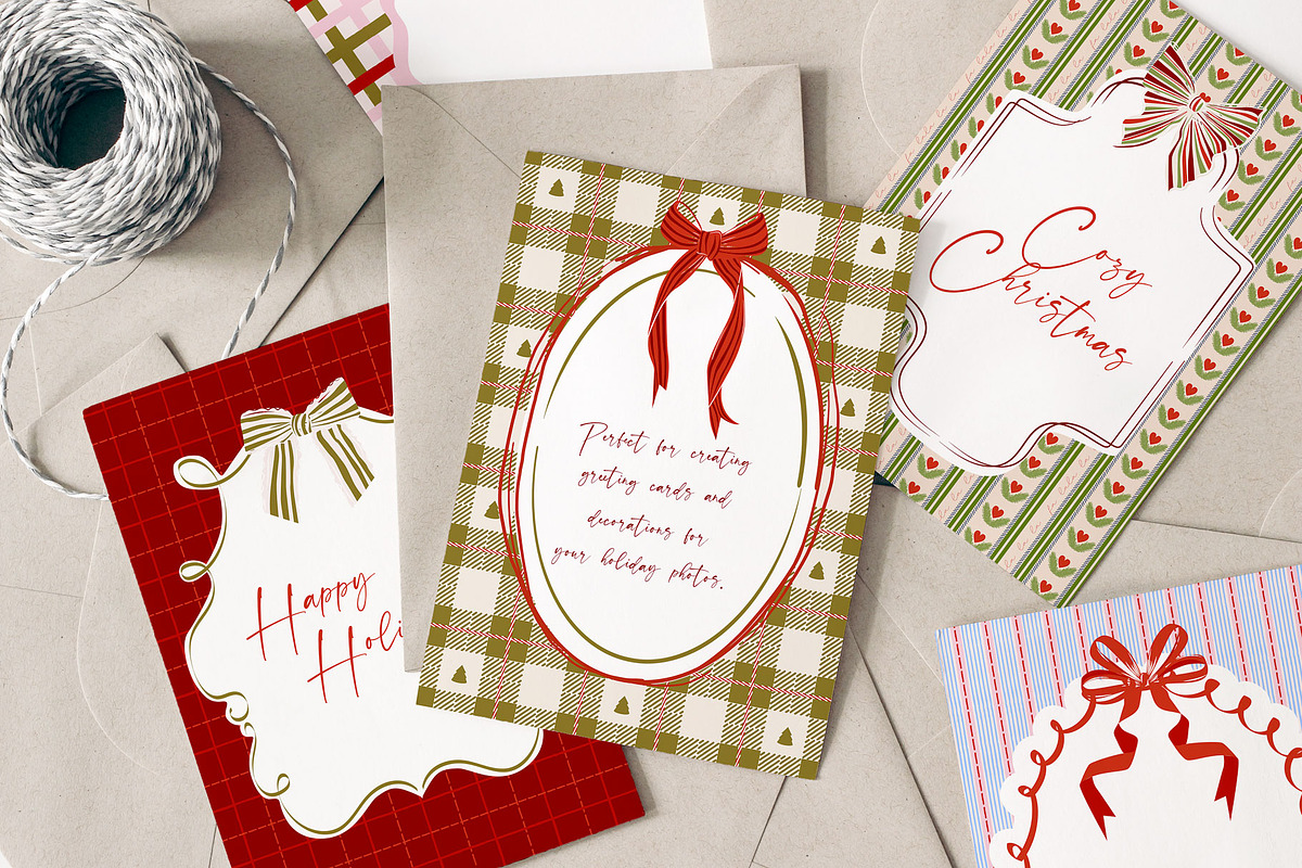 100+ Cozy Christmas Patterns & Frame, a Pattern Graphic by Mio Buono (Photo 11 of 16)