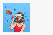Concept of virtual reality, a Person Illustration by Good Studio (Thumbnail 2 of 3)