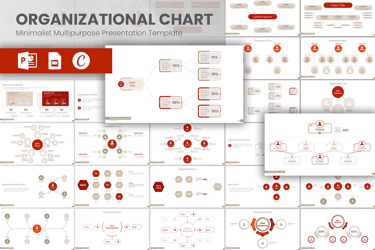 Organizational Chart Presentation, a Presentation Template by Artemis-products (Photo 1 of 5)