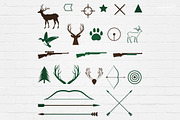 Hunting Vectors Badges Logos, a Branding & Logo Template by Krukowski Graphics (Thumbnail 5 of 5)
