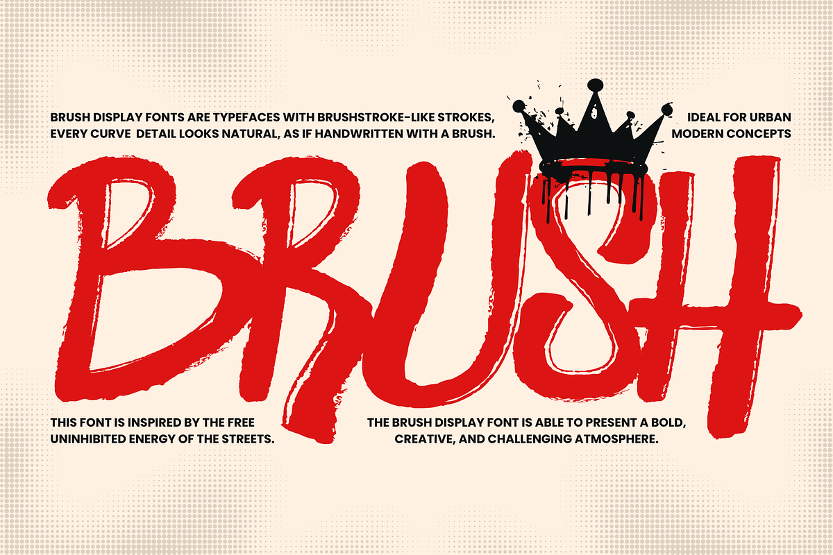Gecarin – Bold Brush Display Font, a Sans Serif Font by MaikoHatta (Photo 4 of 8)
