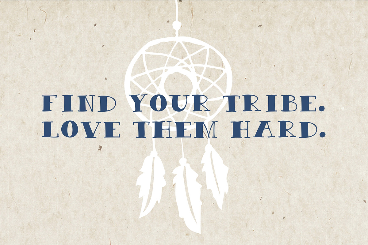 Tribe font, a Blackletter Font by Malena (Photo 4 of 5)