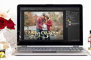 Christmas Card Photoshop Template, a Card Template by Nifty Template Studio (Thumbnail 9 of 12)