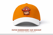 Patch Embroidery Cap Mockup, a Hat Mockup by studiogstock (Thumbnail 1 of 2)