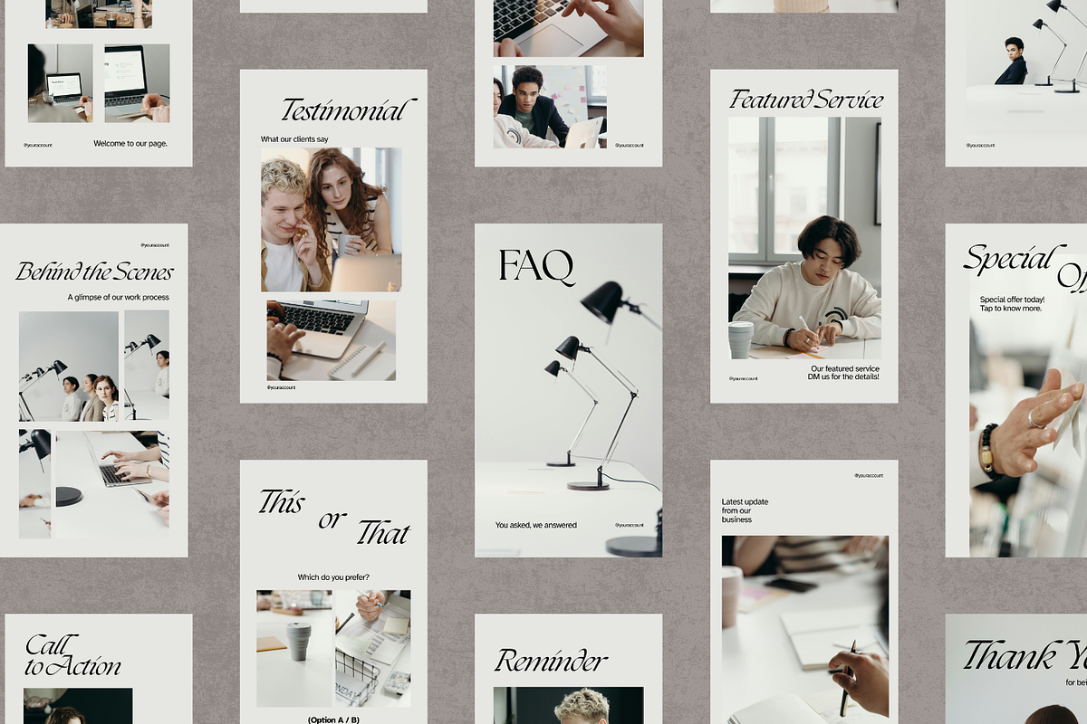 Small Business Instagram Templates, a Social Media Template by ShowUp! Studio (Photo 10 of 12)