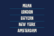 Summer Fun Vintage Retro Logo Font, a Font by Andika Fez (Thumbnail 4 of 8)