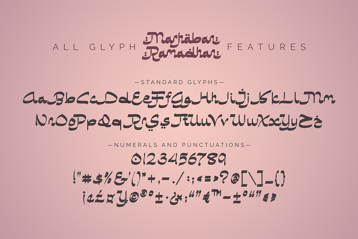 Marhaban Ramadhan, a Font by Omotu Studio (Photo 11 of 14)
