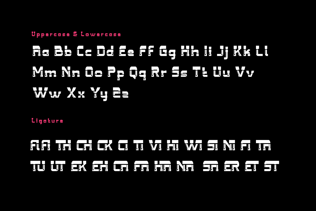 Tanire - Futuristic Tech Font, a Sans Serif Font by twinstd (Photo 7 of 10)