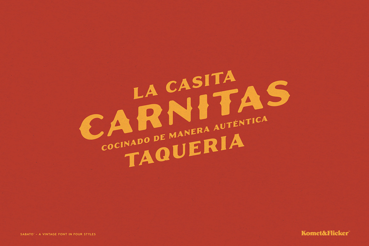 Sabato – Sans & Serif in Four Styles, a Serif Font by Komet & Flicker (Photo 6 of 12)
