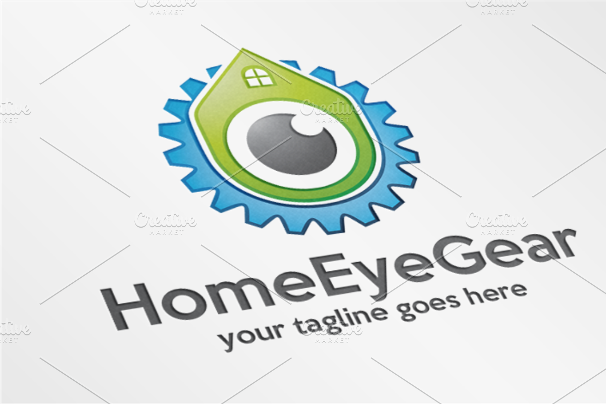 HomeEyeGear – Logo Template, a Branding & Logo Template by Alfam17 (Photo 1 of 4)