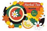 10 Herbal Tea Illustration, a Food Illustration by denayunebgt (Thumbnail 1 of 4)