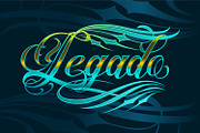 Diablo – Chicano Tattoo Script Font, a Blackletter Font by WhymoreArt (Thumbnail 3 of 15)