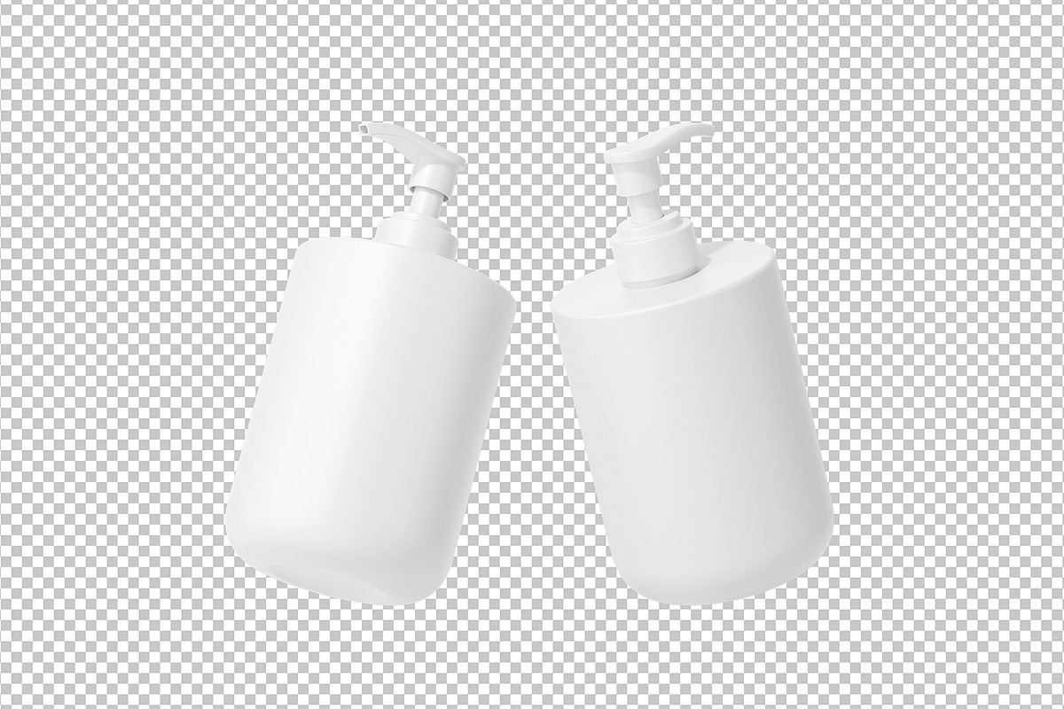 Cosmetic Pump Bottle Mockup, a Cups & Container Mockup by Akebareee (Photo 2 of 3)