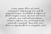 Kafine Bliss - Monoline Font, a Handwritten Font by Fontcastle (Thumbnail 4 of 5)