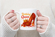 Birthday Png Glitter Birthday Queen, a Graphic by designcity5 (Thumbnail 4 of 4)