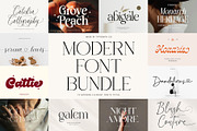 The Modern Font Bundle | 67 Fonts, a Serif Font by Typoraith Co (Thumbnail 4 of 5)