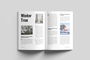 Winter Travel Magazine Template, a Magazine Template by Cleffon_Graphic_Studio (Thumbnail 8 of 11)