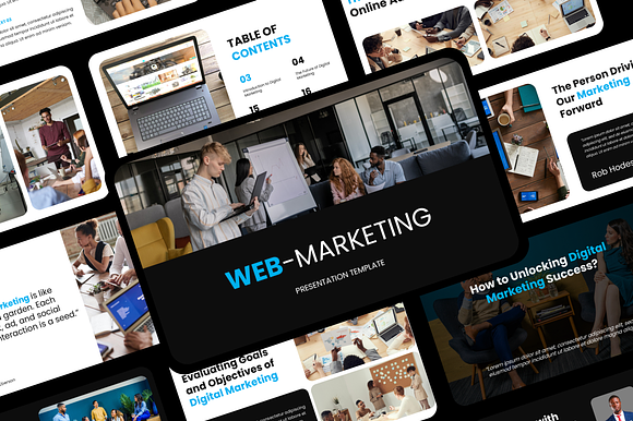 Web - Digital Marketing Presentation preview 3